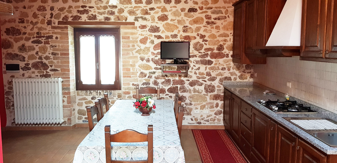 agriturismo appartamento-rosso